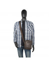 Borsa messenger Lois Haltom da uomo e da donna in ecopelle