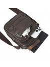 Lois Haltom sac messager homme/femme en éco-cuir