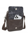Borsa messenger Lois Haltom da uomo e da donna in ecopelle