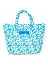 -640 Mini Tote Sign.Puffer Dkny -640 Signature Puffer