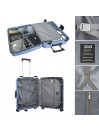 Medium Sized Orleans Hard/Soft Suitcases With 58 L Capacity