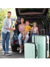 Lot de 2/3 valises (Cabine, Medium et Large) Lisboa rigida avec une capacité de 97 L