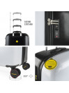 Medium Smiley rigid/soft suitcases with a capacity of 88 L