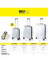 Medium Smiley rigid/soft suitcases with a capacity of 88 L