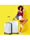 Valises rigides/souples Smiley moyennes d'une capacité de 88 L