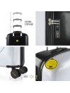 Maletas De Cabina Smiley  Rigida/Blanda Con Capacidad De  L