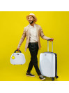 Medium Smiley rigid/soft suitcases with L capacity