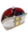 -636 Saco de toilette Pack 2 Unidades Ss Dkny -636 Listra de assinatura