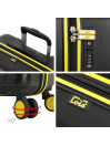 Set Valigie (Cabina, Media E Grande) Stockholm Abs Rigido Con Capacità Di 170L