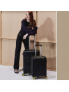 Ensemble De Bagages (Cabine Et Médiane) Lois Rigide D'une Capacité De 90 L Couleur