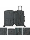 Medium suitcases Lisbon rigid with capacity of 97 L