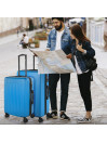 Valises moyennes Lisbonne rigide avec une capacité de 97 L
