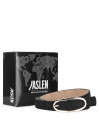 Cinto de couro genuíno 25mm Jaslen Belts Jaslen