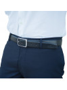Ceinture réversible 35Mm Cuir Femme/Homme Véritable Jaslen en cuir véritable