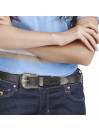 Cinto de couro genuíno 25Mm Lois Belts