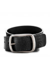 Lois men s belt in die-cut leather color