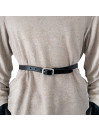 Cintura in pelle da donna Lois colore