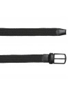 Cintura elastica in tessuto/pelle 35Mm Jaslen Belts