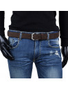 Ceinture Lois pour homme en cuir velours