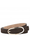 Cinto De Couro Genuíno 25Mm Jaslen Belts Jaslen