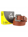 Cinturon Piel Genuina 40Mm Lois Cinturones