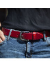 Ceinture en cuir véritable pour femme 30mm Jaslen