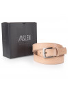 Ceinture en cuir véritable 25mm Jaslen Belts Jaslen