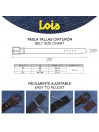Cinto De Couro Genuíno 40 Mm Lois Belts