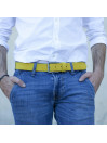 Ceinture Lois Pour Homme En Cuir Velours