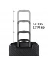 Set de 2/3 valises (Cabin, Medium et Large) Dkny-3105 Metro rigide avec capacité de L