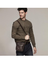 Borsa messenger Lois Haltom da uomo e da donna in ecopelle