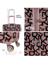 Dkny-626D Deco Signature valises moyennes rigides avec capacité de L