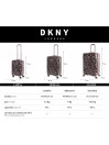 Dkny-626D Deco Signature valises moyennes rigides avec capacité de L