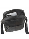 Sac à bandoulière en cuir Lois Steens pour femmes/hommes en cuir