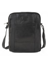 Leather shoulder bag leather Tablet holder for woman/man Lois Steens in leather