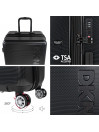 Dkny-3103 Simply Put rigid medium suitcase with capacity of L