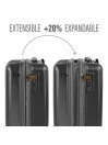 Dkny-1030 Mala média rígida linear com capacidade de 63 L