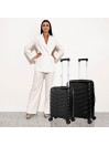 Varese medium sized hard/soft suitcases with a capacity of 61 L