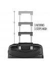 Varese medium sized hard/soft suitcases with a capacity of 61 L