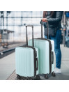 Valises moyennes Lisbonne rigide avec une capacité de 65 L