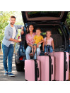 Set Bagagli (Cabina, Medio E Grande) Skapt Lisboa In Abs Estensibile Con Capacità Fino A 200L