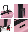 Set Bagagli (Cabina, Medio E Grande) Skapt Lisboa In Abs Estensibile Con Capacità Fino A 200L