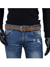 Ceinture Lois Pour Homme En Cuir Velours