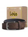 Ceinture Lois Pour Homme En Cuir Velours