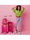 Agatha Ruiz De La Prada 50/60Cm Suitcase And Toiletry Bag Set