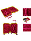 Agatha Ruiz De La Prada 50/60Cm Suitcase And Toiletry Bag Set
