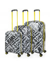 Rigid Kenner medium suitcases with capacity of 88 L