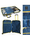 Set di 2/3 valigie (Cabina, Media e Grande) Kenner rigida con capacità di 88 L