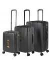Set of 2/3 suitcases (Cabin, Medium and Large) Dkny-1030 Linear rigid with capacity of L