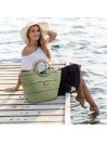 Lois Maui Damen/Herren Korb aus Raffiabast